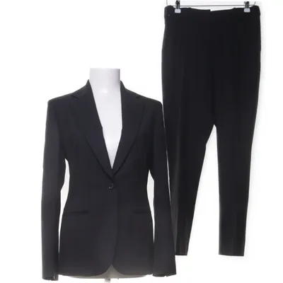 Pak (Zwart) van J.Lindeberg Elastaan, Polyester, Wol