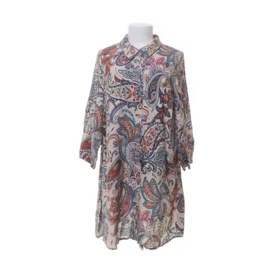 Blousejurk (Beige, Meerkleurig) van Zizzi Polyamide, Viscose