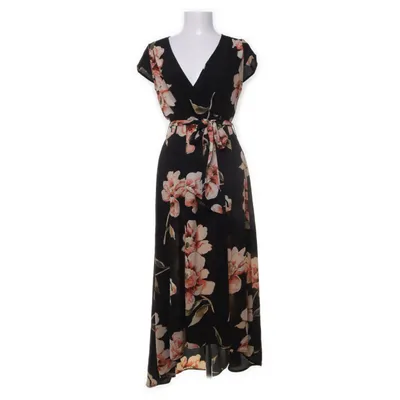 Maxikleid (Schwarz, Mehrfarbig) von AX Paris Polyester