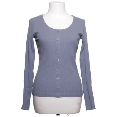 T-shirt manches longues (Bleu) de Black Story Coton, Élasthane