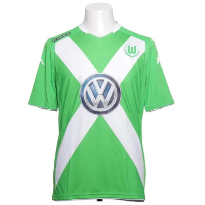 Fotbollströja (Grön, Vit) från Kappa Polyester