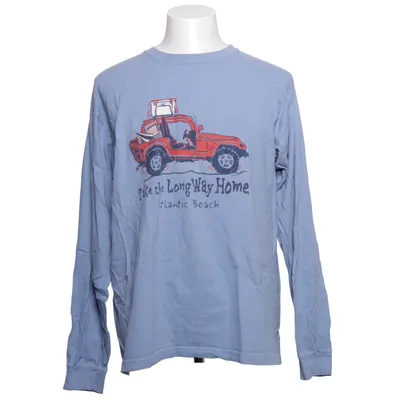 Long sleeve T-shirt (Blue) from Comfort Colors Cotton