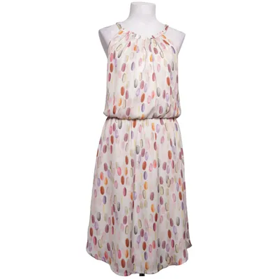 Dress (White, Multicolored) from Steps Polyester
