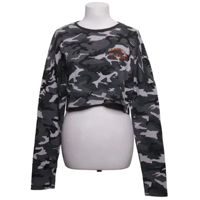 Crop top (Gris, Multicolore) de Criminal Damage Coton