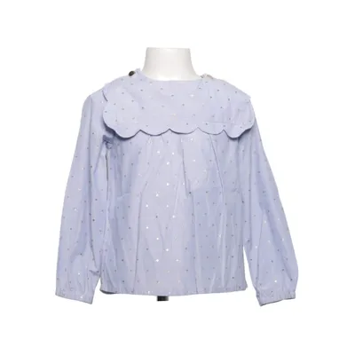 Blouse (Bleu, Blanc) de Jacadi Coton, Fibre métallique, Polyester