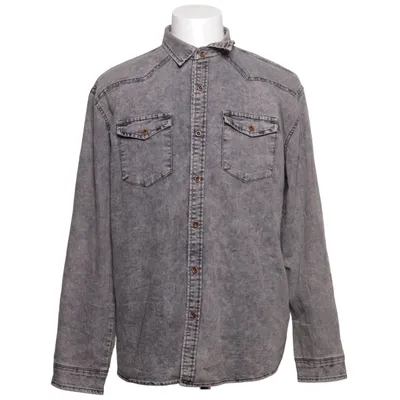 Denim shirt (Gray) from Classic Fashion Collection Cotton