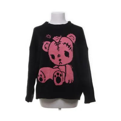 Sweater (Sort, Pink) fra Romwe