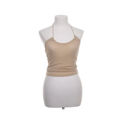 Halterneck top (Beige) fra Bik Bok