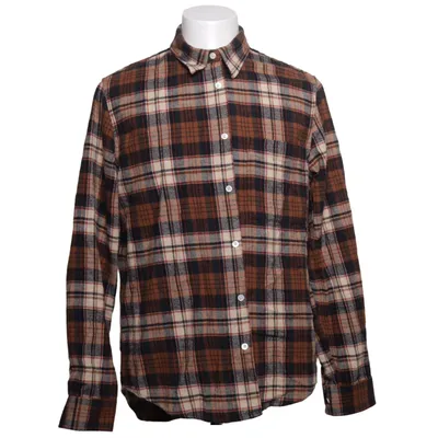Chemise en flanelle (Marron, Noir, Beige, Blanc) de NN07 Coton