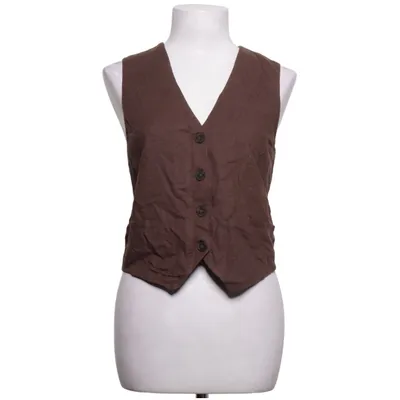 Jakkesætsvest (Brun) fra Pull & Bear Linned, Viscose