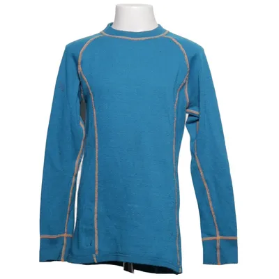 Base layer shirt (Blue) from Ullmax Merino wool, Polyamide
