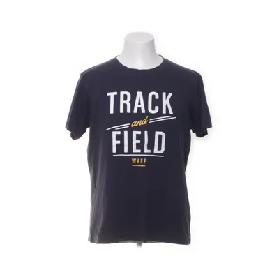 T-shirt (Blauw, Meerkleurig) van Warp Katoen