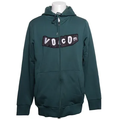 Sweat à capuche (Vert) de Volcom Coton, Polyester