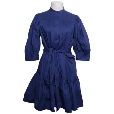 Robe (Bleu) de Lauren Ralph Lauren Coton, Élasthane, Polyamide