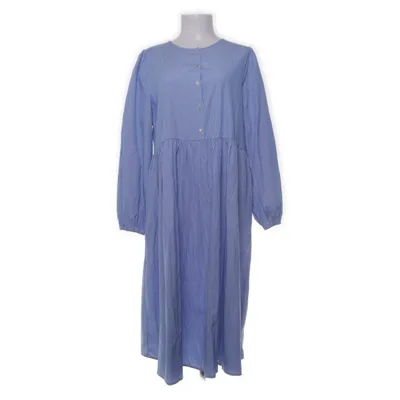 Långklänning (Blå, Vit) från Albertine Bomull, Polyester