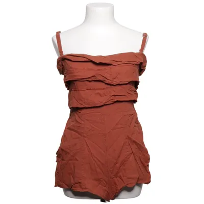Jumpsuit (Brown) from By Anthropologie Linen, Viscose