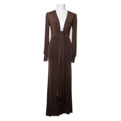 Evening gown (Brown) from NA-KD Polyester, Elastane