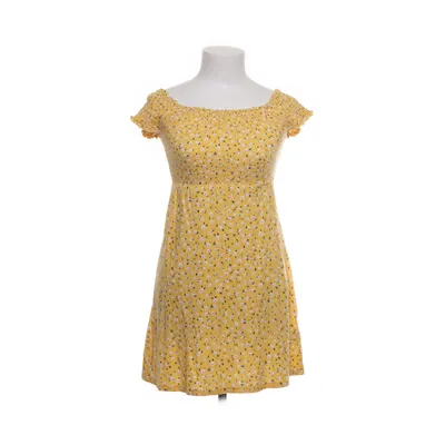 Klänning (Gul, Vit, Svart) från House Bomull, Viskos