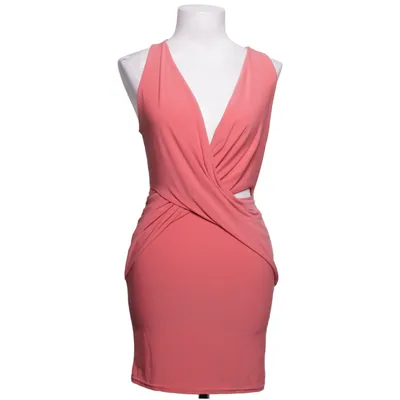 Halterneck-kjole (CROSS FRONT SLIT DRESS) fra NLY One Elastan, Polyester