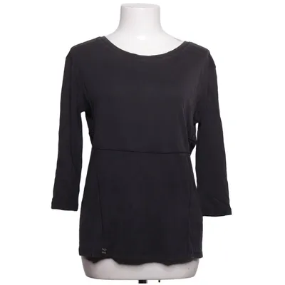 Long sleeve T-shirt (Black) from Manila Grace Cotton, Lyocell