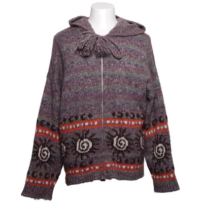 Hættetrøje (Lilla, Flerfarvet) fra Urban Outfitters Akryl, Elastan, Polyamid, Polyester