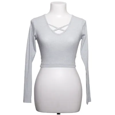 Crop top (Grijs) van Lipstick