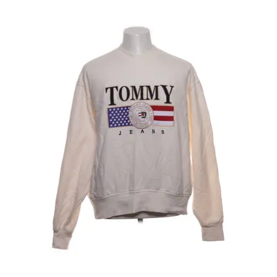 Collegetröja (Vit, Flerfärgad) från Tommy Hilfiger Jeans Bomull