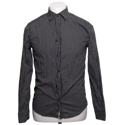 Shirt (Zwart, Wit) van Riley Katoen