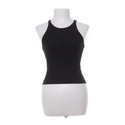 Tank Top (Black) from Monki Cotton, Elastane