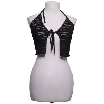 Halterneck top (Sort) fra Romwe Polyester