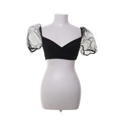 Crop top (Black) from Missguided Polyester, Elastane
