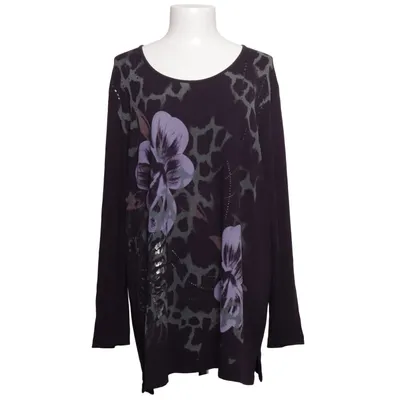 Blouse (Violet, Multicolore) de Bader Élasthane, Viscose