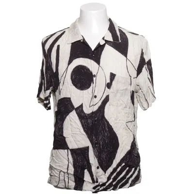 Korte mouwen shirt (Zwart, Wit) van Neuw Viscose