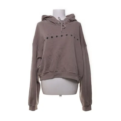 Hoodie (Gray, Beige) from Sandra Mansour x H&M Cotton, Polyester