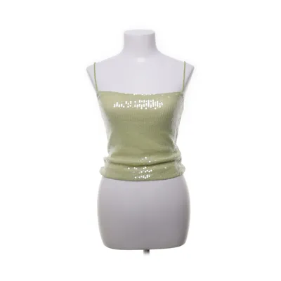 Crop top (Grøn) fra Missguided Elastan, Polyester
