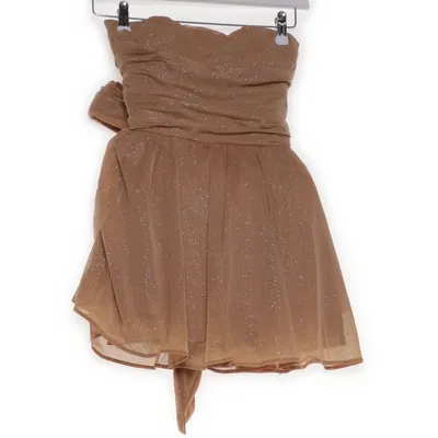 Cocktailklänning (Beige) från Babyboo Bomull, Elastan, Polyamid, Polyester