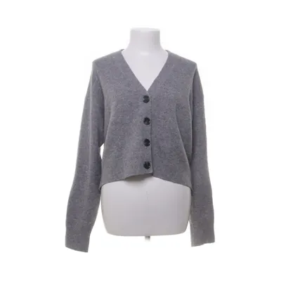 Cardigan (Grijs) van Uniqlo Acryl, Elastaan, Polyamide, Wol