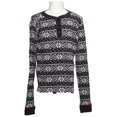 Henley shirt (Zwart, Wit) van Hanna Andersson Organisch katoen