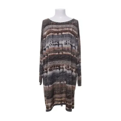 Dress (Brown, Beige, Multicolored) from Ilse Jacobsen Hornbæk Elastane, Polyester