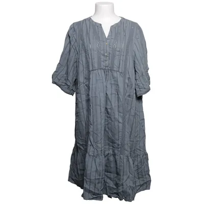 Dress (Blue) from Zizzi Polyamide, Viscose
