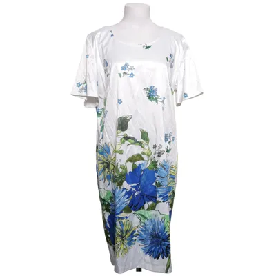 Jurk (Wit, Blauw, Groen, Geel) van Paquito Katoen, Elastaan, Polyester