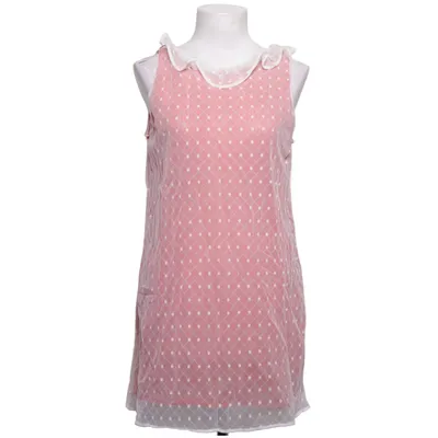 Klänning (Rosa, Vit)