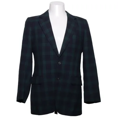 Kavaj (Blå, Grön, Svart) från SIR of Sweden Viskos, Ull