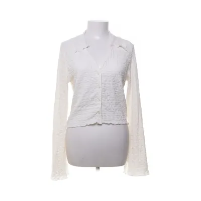Blus (Vit) från Monki Elastan, Polyester