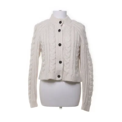 Kofta (Vit) från Ganni Alpackaull, Merinoull, Polyamid