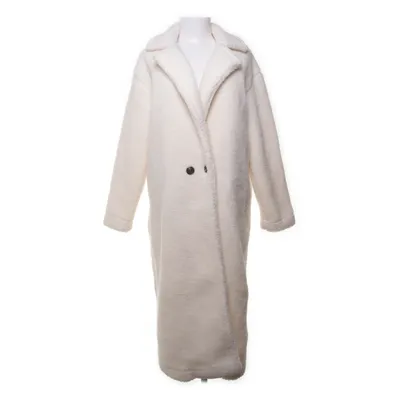 Frakke (Hvid) fra Shein Bomuld, Polyester