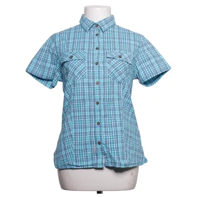 Short sleeve shirt (Blue, White) from Alpine pro Cotton, Elastane