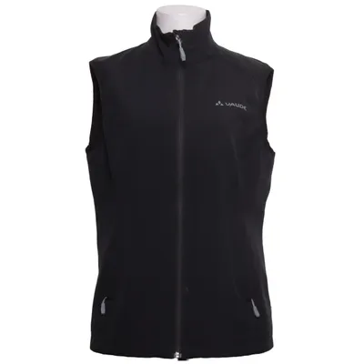 Outdoor Weste (Schwarz) von Vaude Polyurethan, Recyceltes Polyester