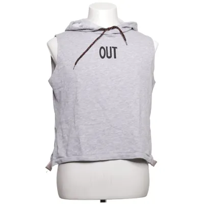 Kurzärmeliger Hoodie (Grau) von Workout