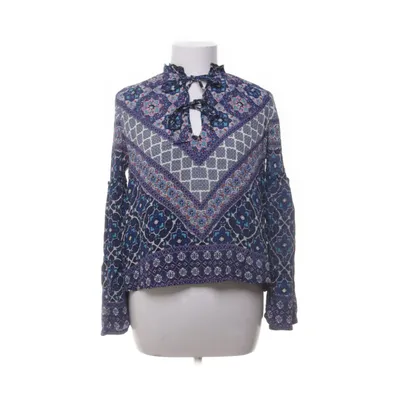 Pussy bow blouse (Blue, Multicolored) from Indiska